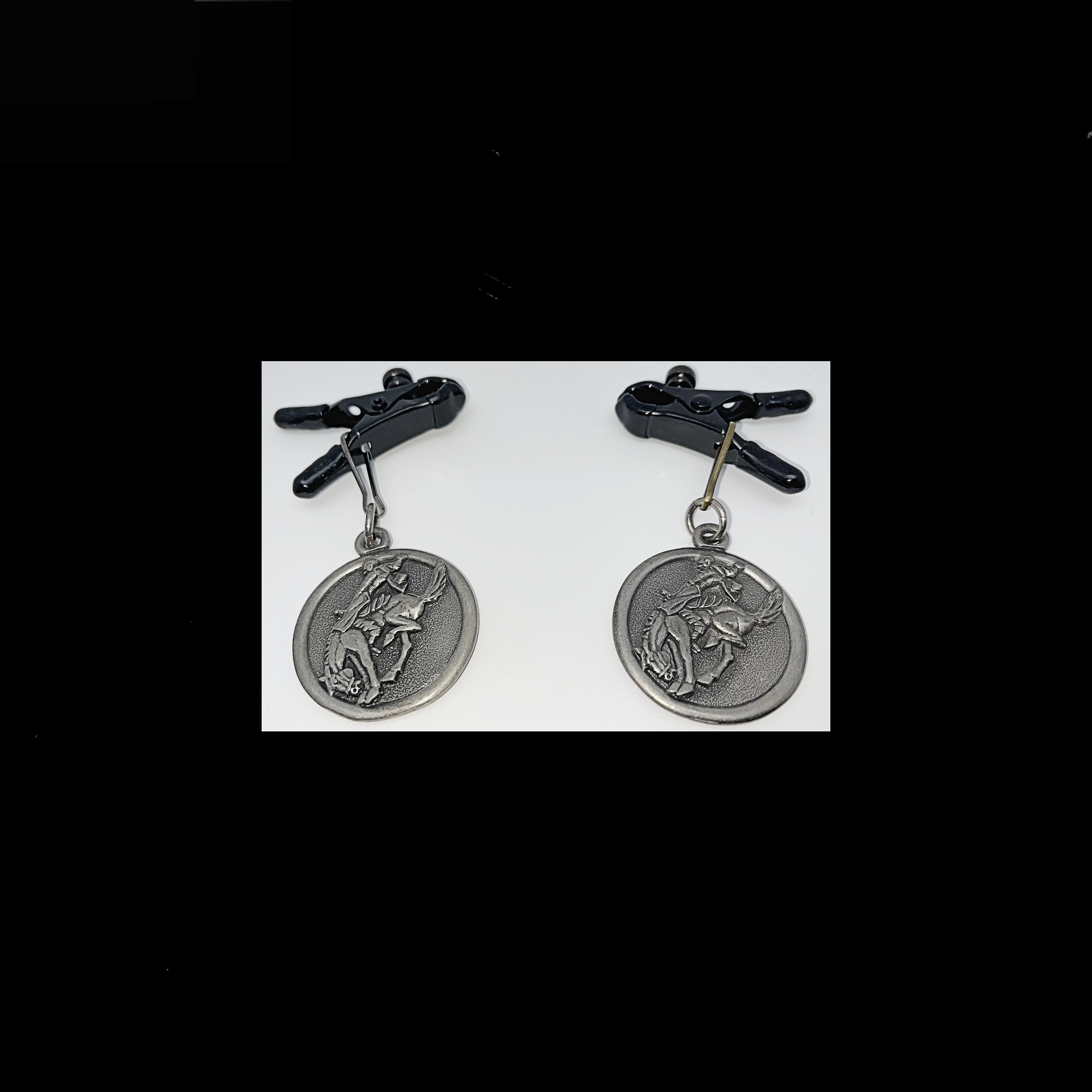 Rodeo Bucker Bullnose Nipple Clamps