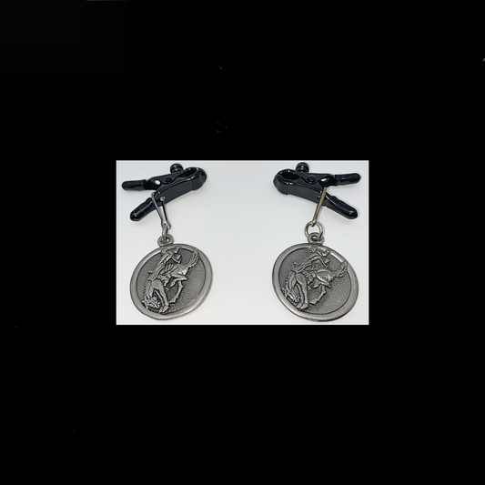 Rodeo Bucker Bullnose Nipple Clamps