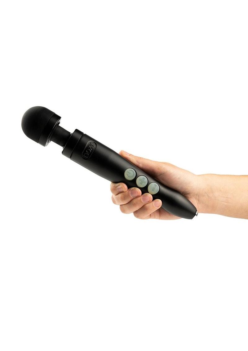 Doxy Die Cast 3R Wand Rechargeable Vibrating Body Massager Black