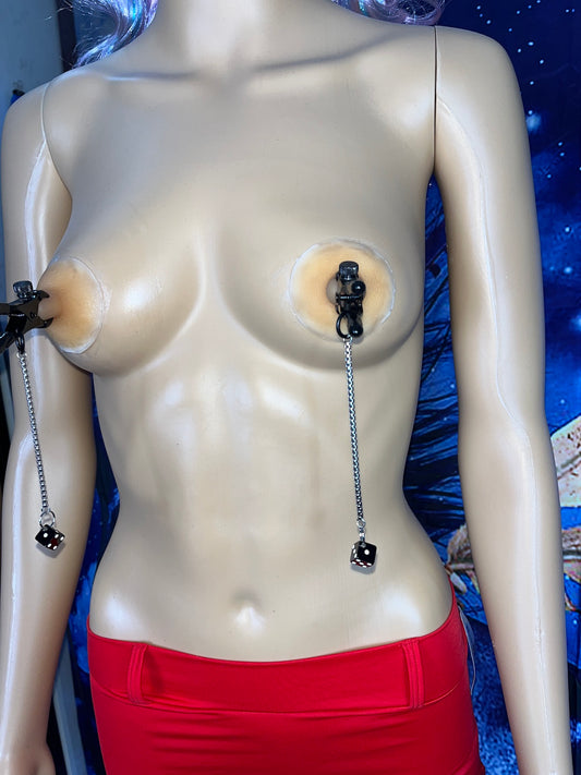 Dice Pull Nipple Clamps