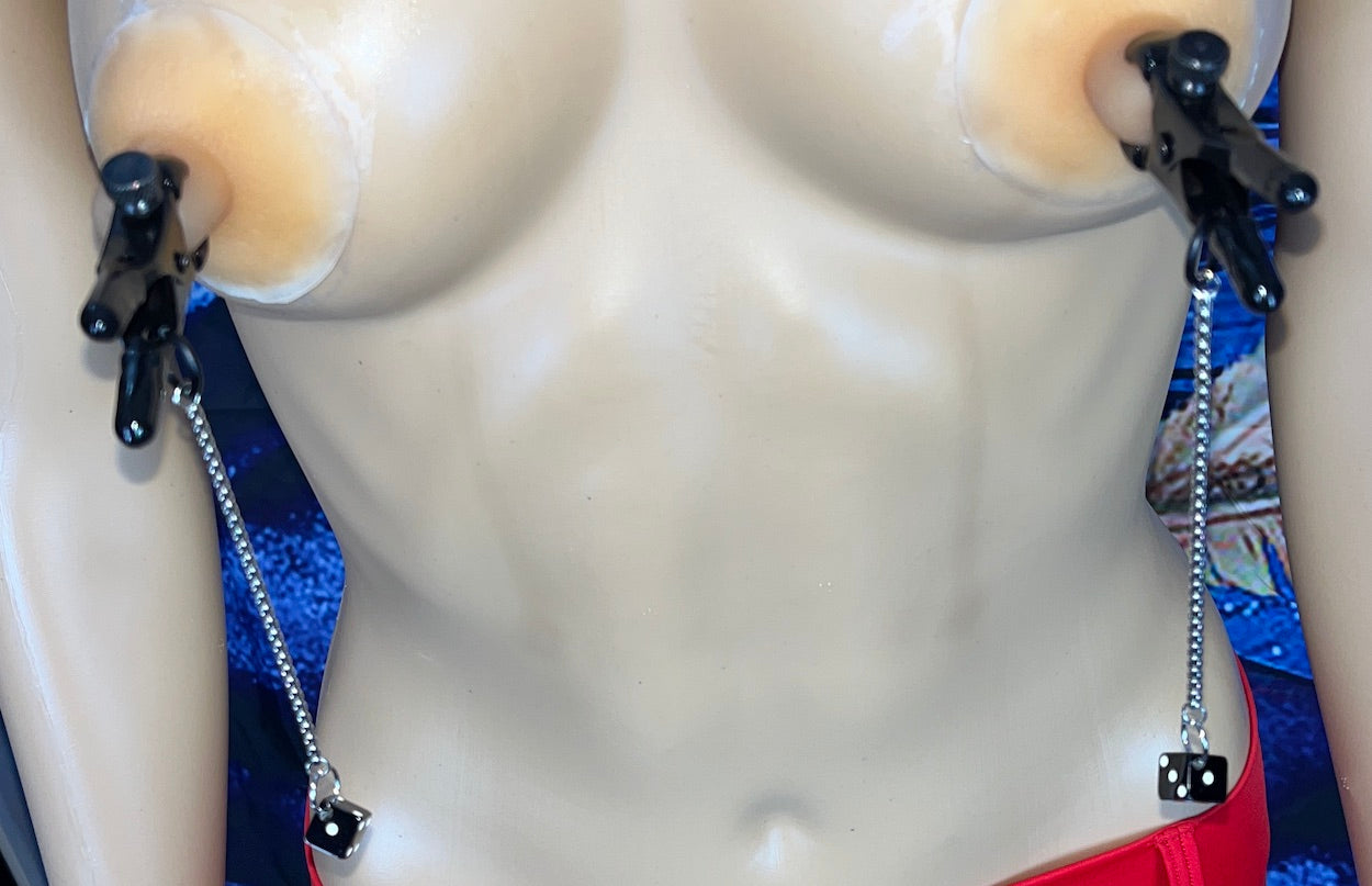 Dice Pull Nipple Clamps