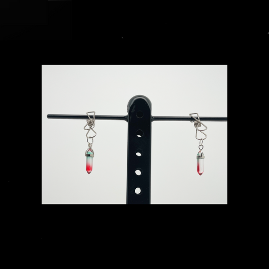 Green, Red, and Clear Pendant Body Clamps Medium Pressure