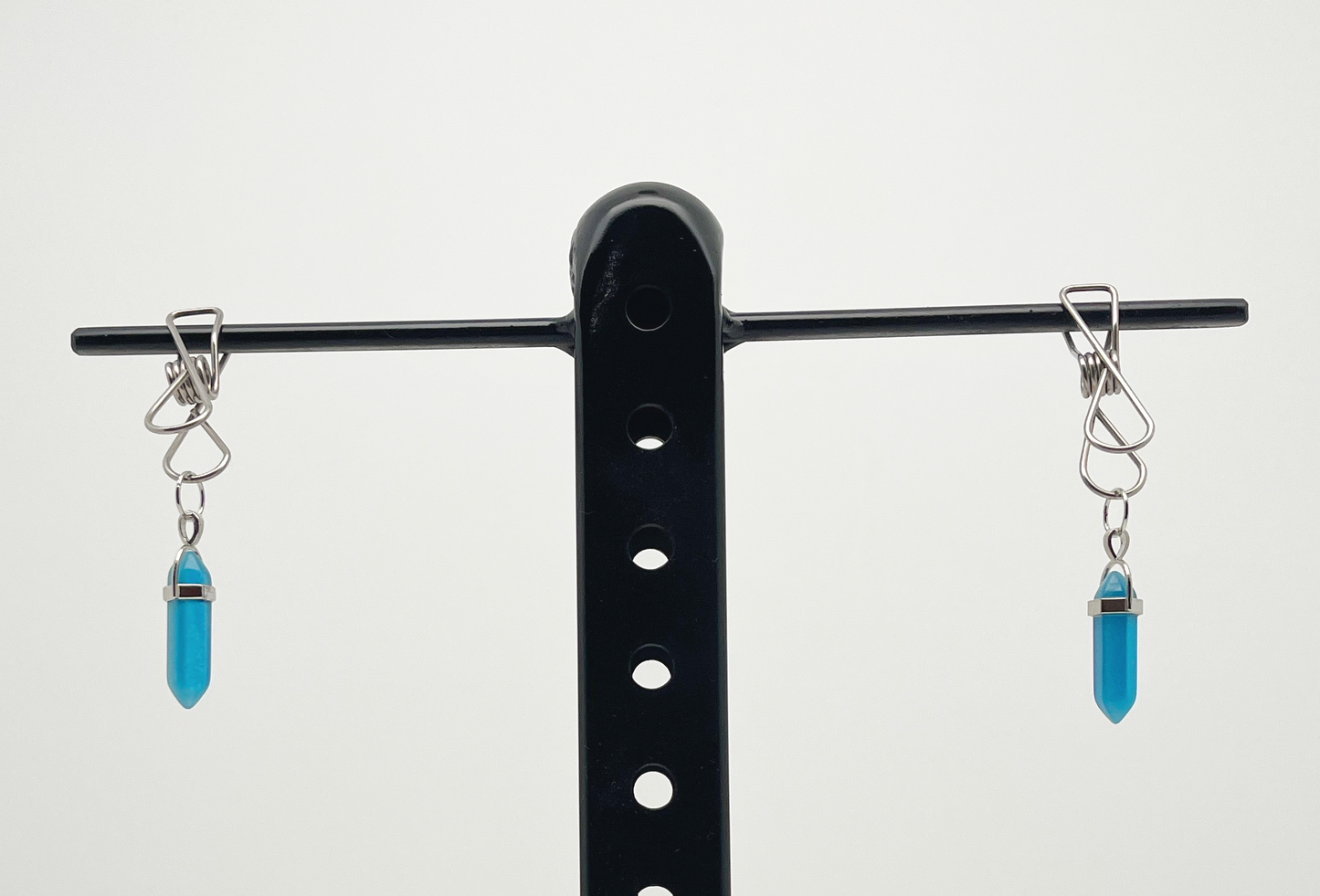 Blue Crystals Body Medium Clamps