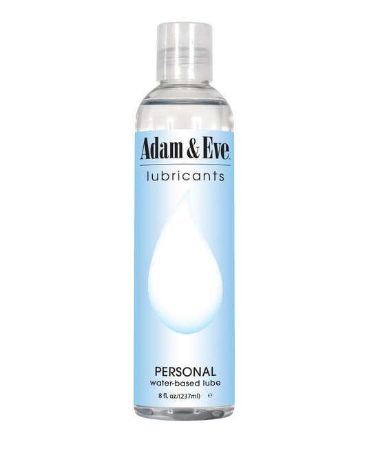 Adam and Eve Personal Water Based Lube 8oz Bottle
