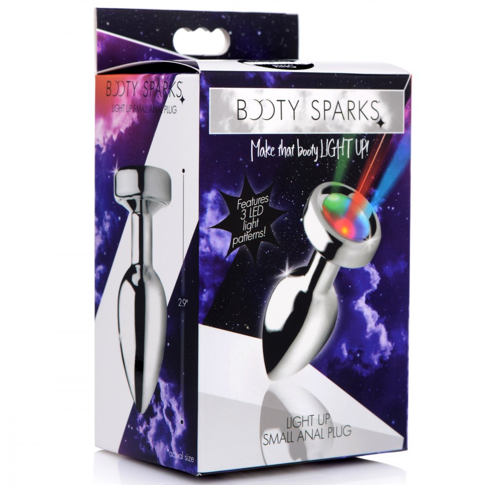 Light Up Anal Plug, S, M, L