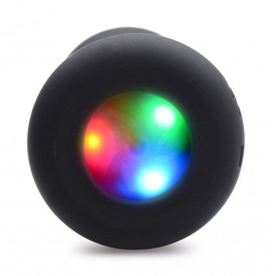 Light Up Silicone Anal Plug S, M, L