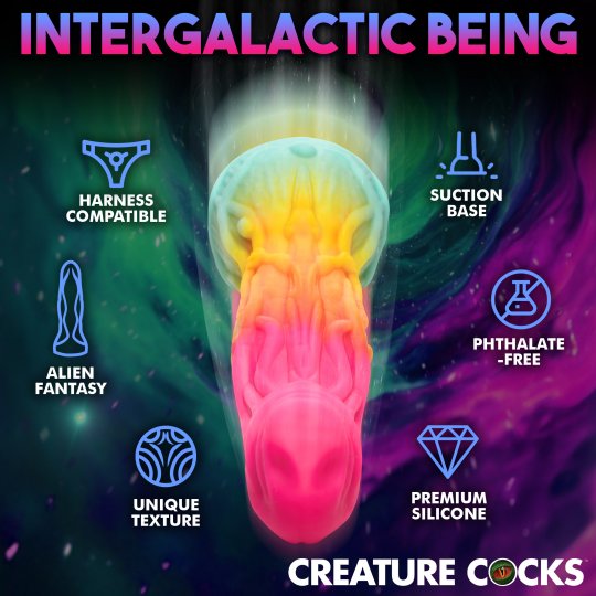 Creature Cocks Shapeshifter Alien Silicone Dildo