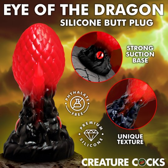 Eye of the Dragon Silicone Butt Plug Bikini Vegas Eye of the Dragon Silicone Butt Plug Bikini Vegas
