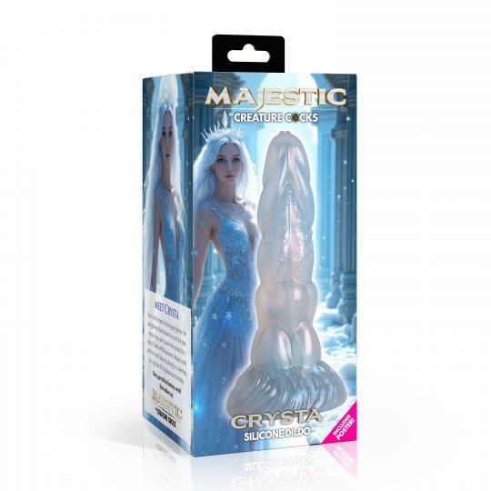 Crysta Silicone Dildo 8 Inch