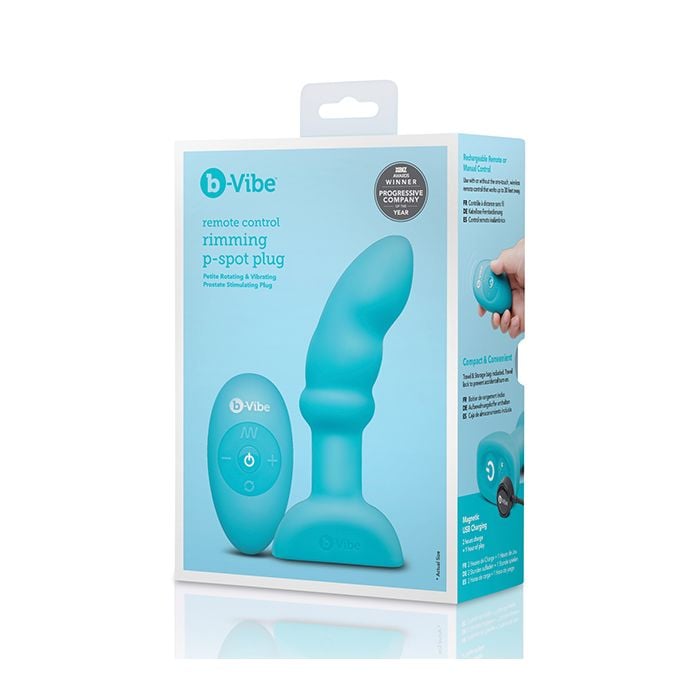 b-Vibe Remote Control Rimming P-Spot Plug