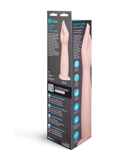 16.5 Inch Silicone Hand Fisting Dildo with Suction Base