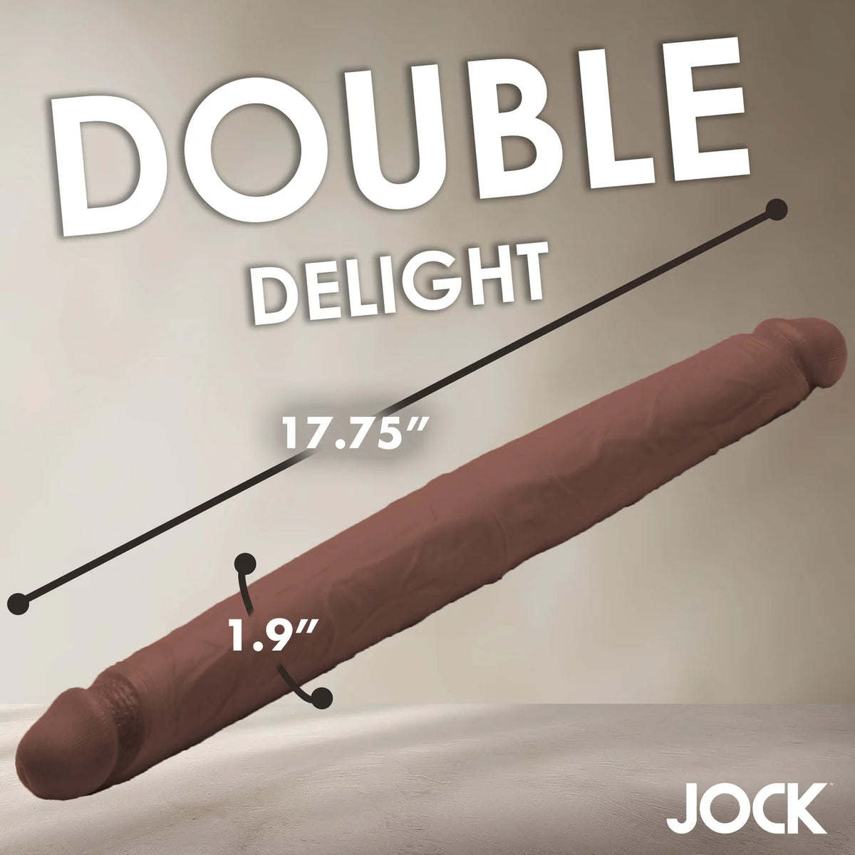 17.75" Double Dildo