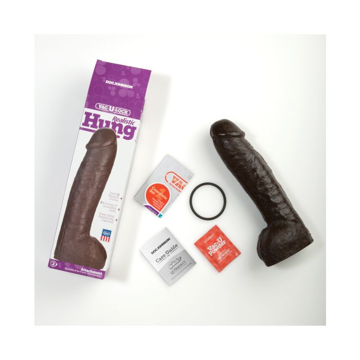 Vac-U-Lock 12.5 Hung Cock