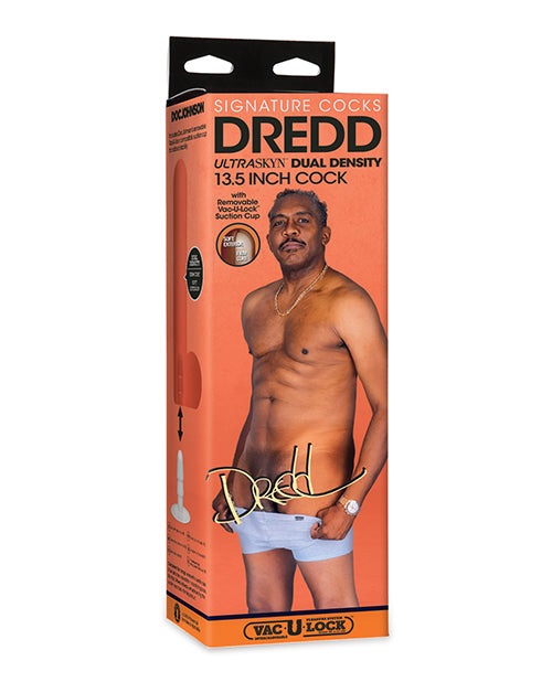 13.5" Cock with Removable Vac-U-Lock Suction Cup - Dredd