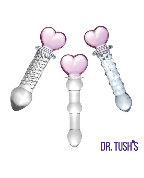 Glass Anal Plug Set