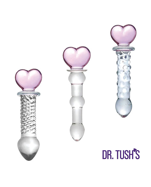 Glass Anal Plug Set