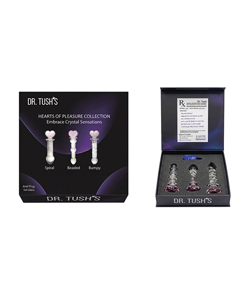 Glass Anal Plug Set