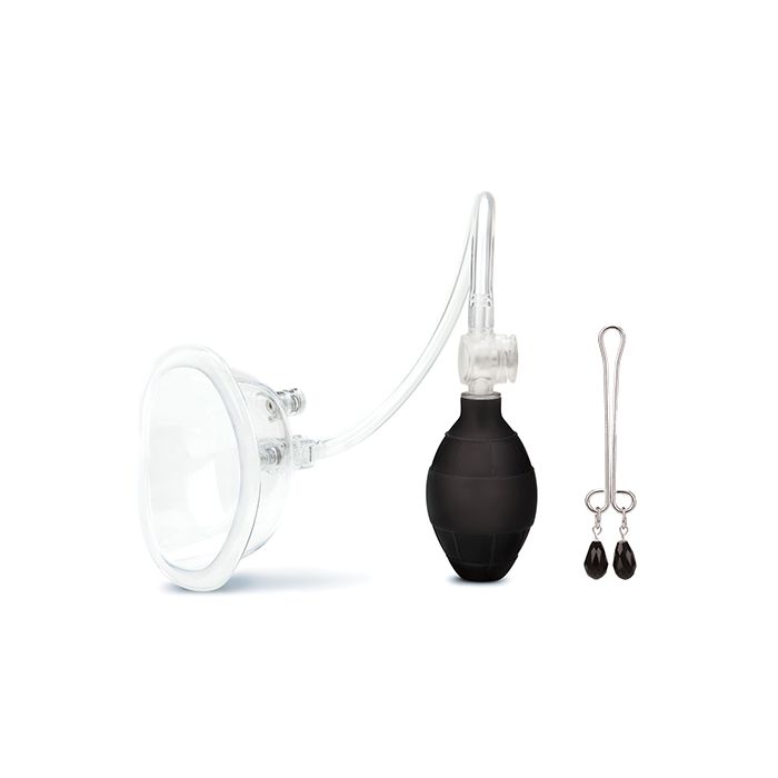 Lux Fetish Deluxe Pussy Pump with Quick Release Valves