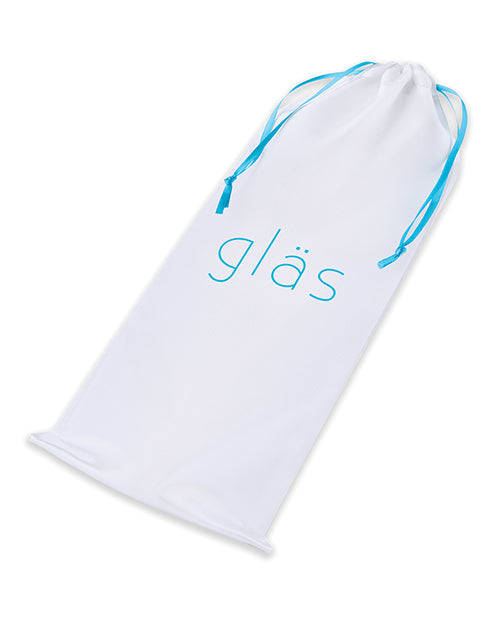 Glas 6" Dildo with Veins and Flat Base