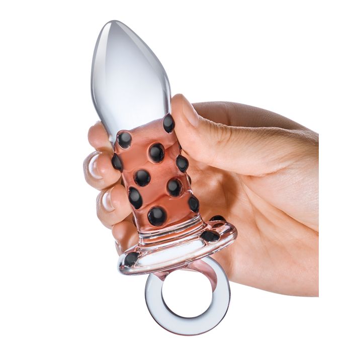 Glas Pacifier Glass Butt Plug