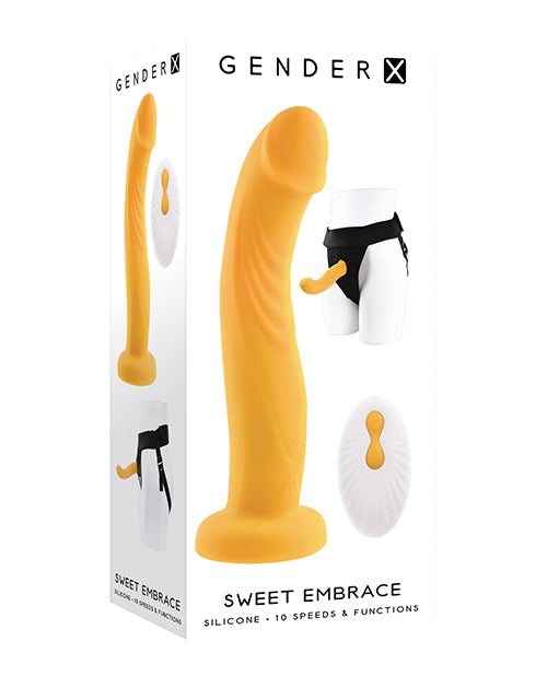 Gender X Sweet Embrace Dual Motor Strap On Vibe with Harness
