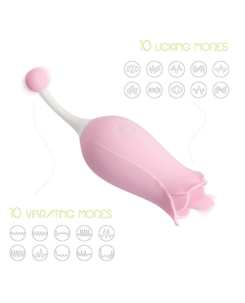 Dora Rose Toy Pink Clit Vibrator and Pussy Licker