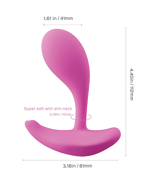 Oly 2 Pressure Sensing App-Enabled Wearable Clit and G Spot Vibrator
