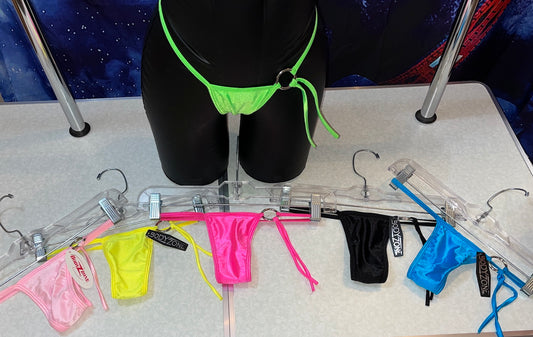 BodyZone Thong with Tassel Ring in 7 Color Choices