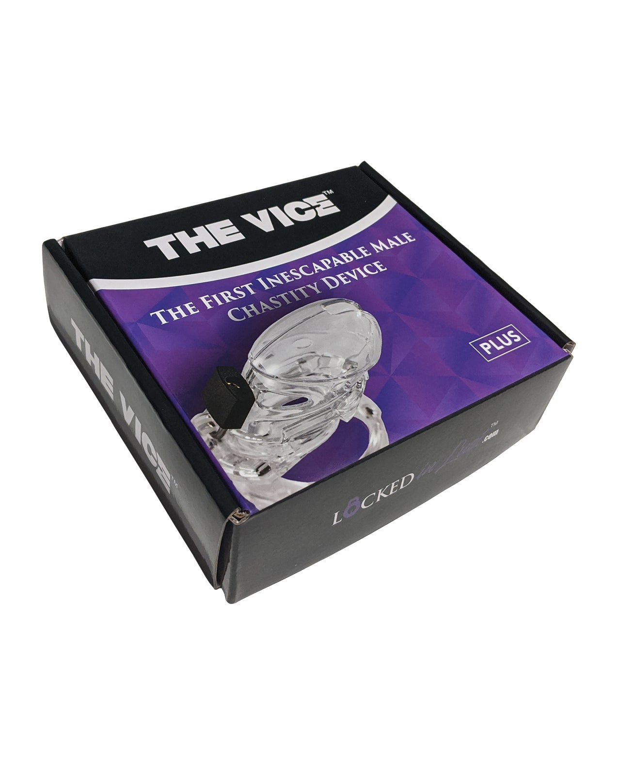 The Vice™ Plus by Locked In Lust in Color Choices Pink, Purple, and Clear