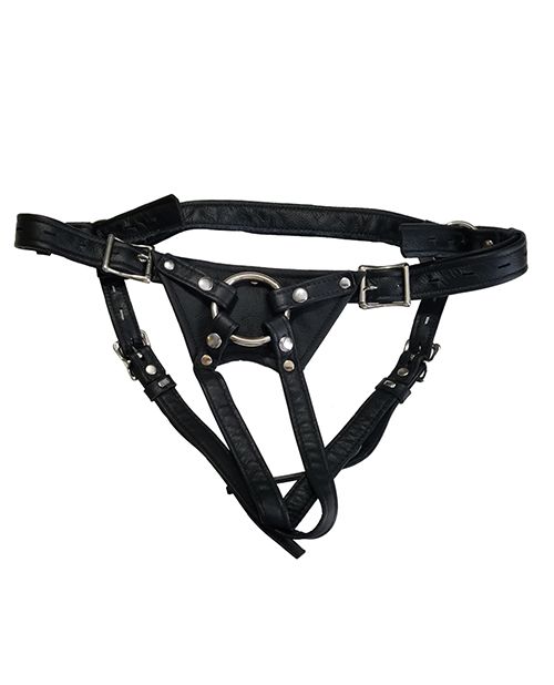 Locked In Lust Crotch Rocket Large Black Strap On