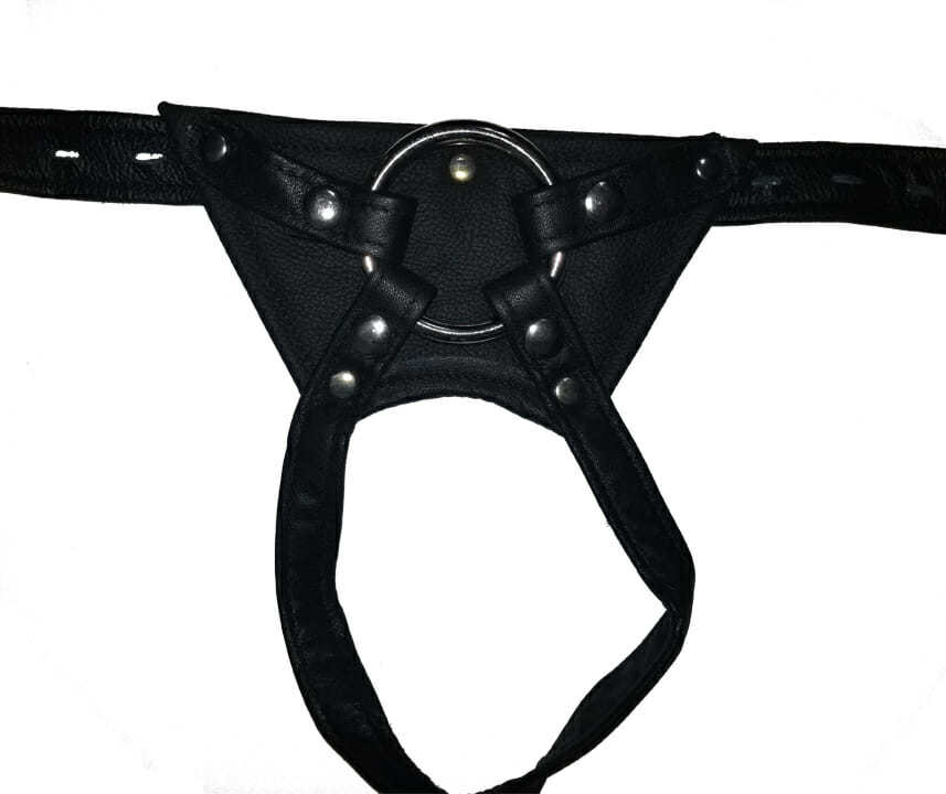 Locked In Lust Crotch Rocket Large Black Strap On