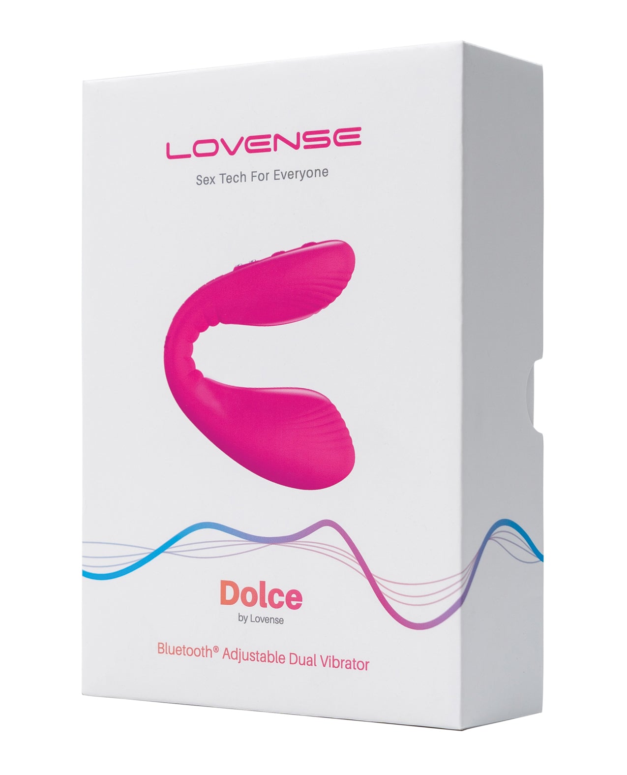 Lovense Dolce (previously Quake) Pink Adjustable Dual Stimulator