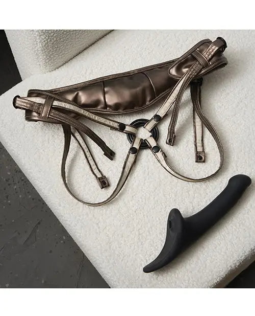Leatherette Desirous Harness