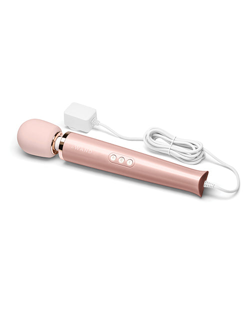 Le Wand Powerful Plug-In Vibrating Massager in Rose Gold or Sky Blue