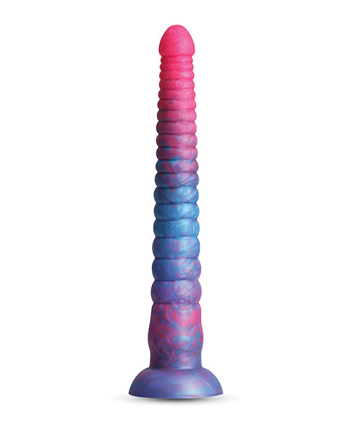 12 Inch Long Pink and Blue Dildo