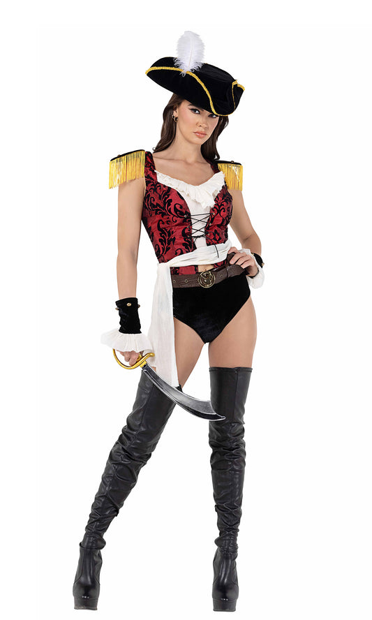Playboy High Seas Pirate Costume by ROMA in Size S, M, L, or XL