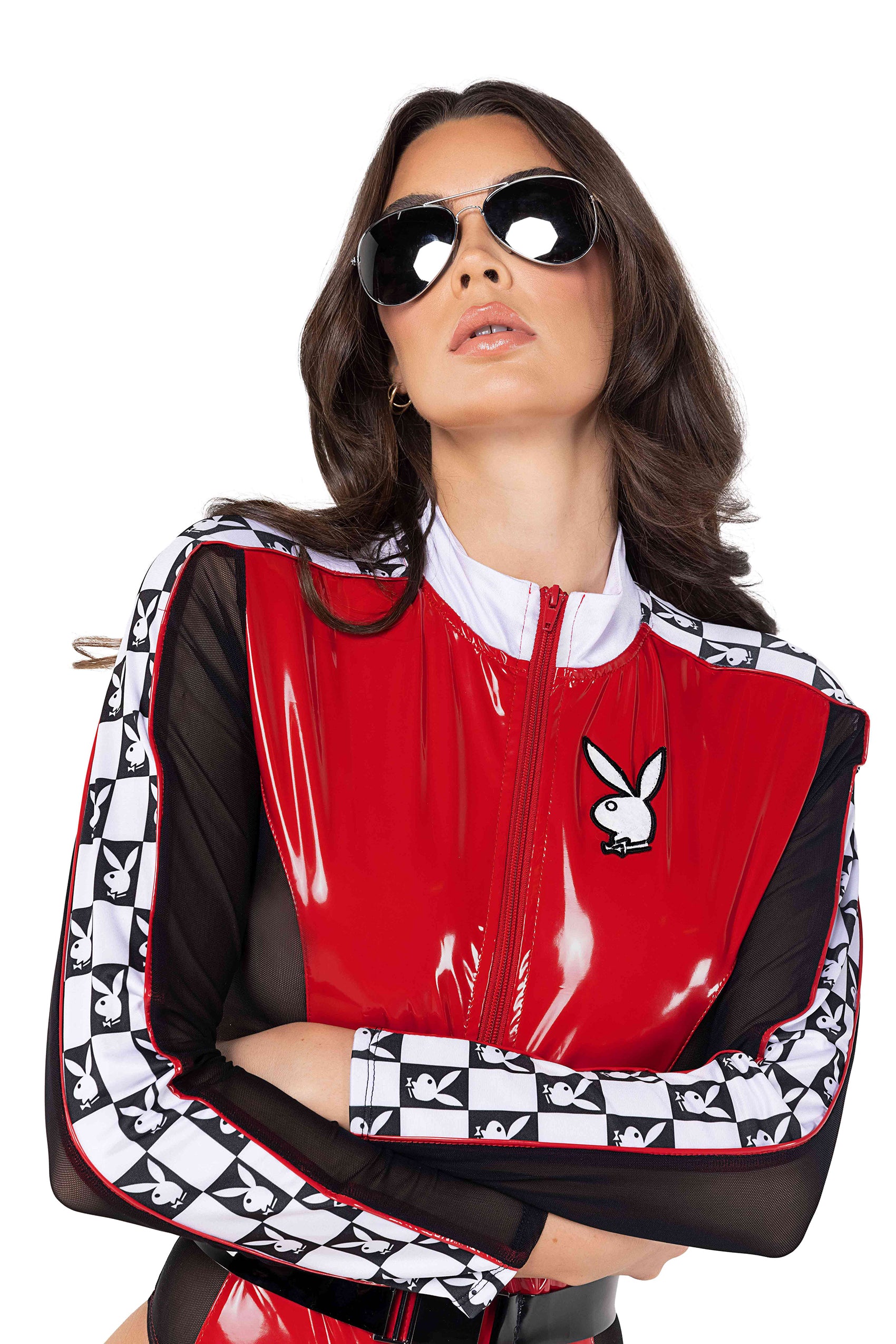 Playboy Race Car driver Costume by ROMA in Size S, M, L, XL, 1X, or 2X