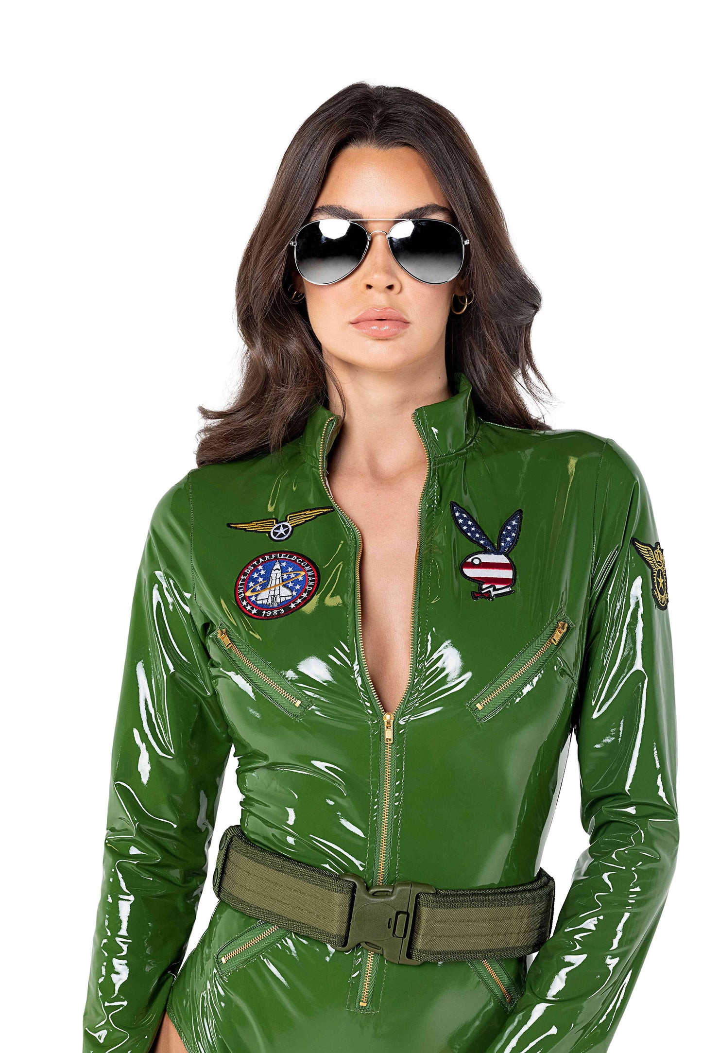 Playboy Top Gun Pilot Inspired Costume by ROMA in Size S, M, L, or XL