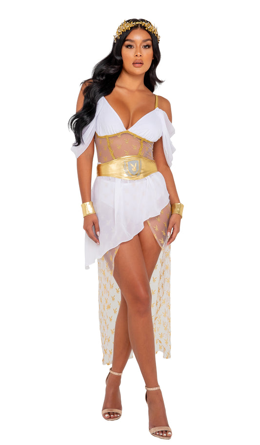 Playboy Roman Goddess Costume by ROMA in Size S, M, L, or XL