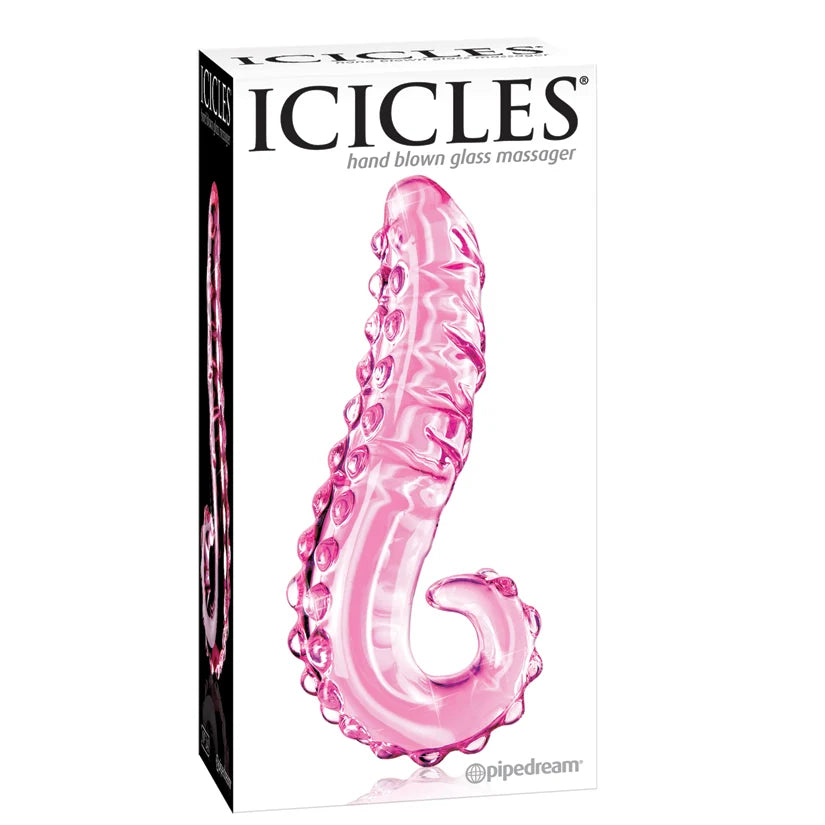 6" Lick-it Glass Dildo