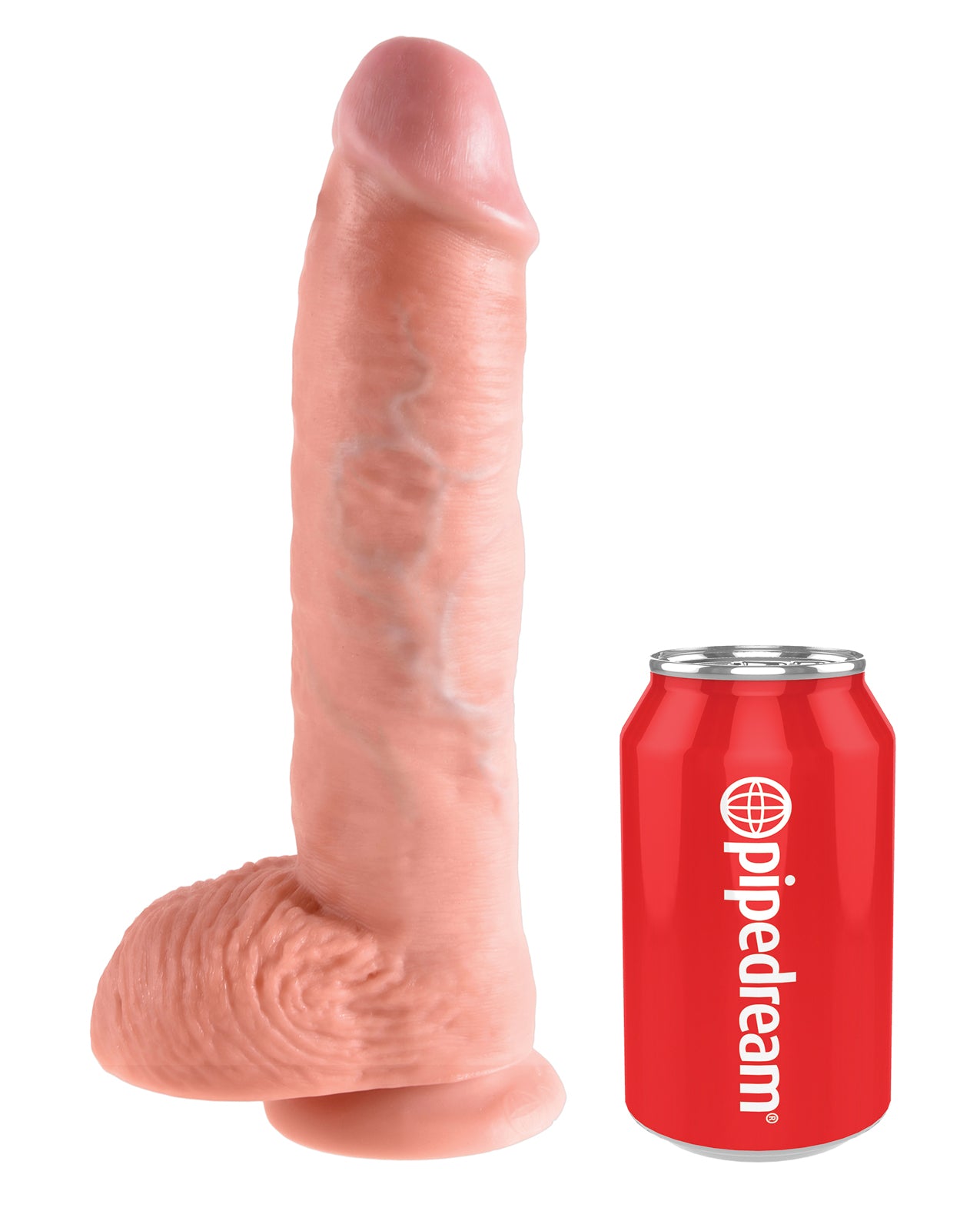 King Cock 10" Cock with Balls