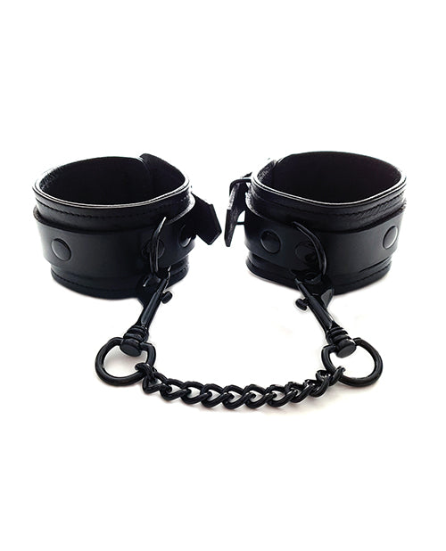 Rouge Genuine Leather Ankle Cuffs