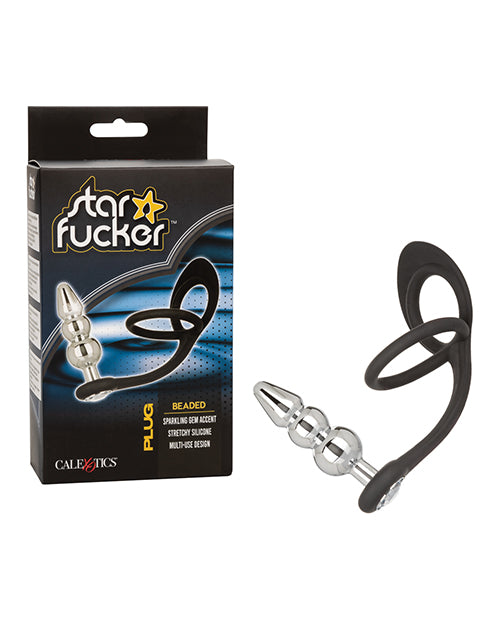 Star Fucker Gem Plug with Silicone Enhancer in 3 Style Choices