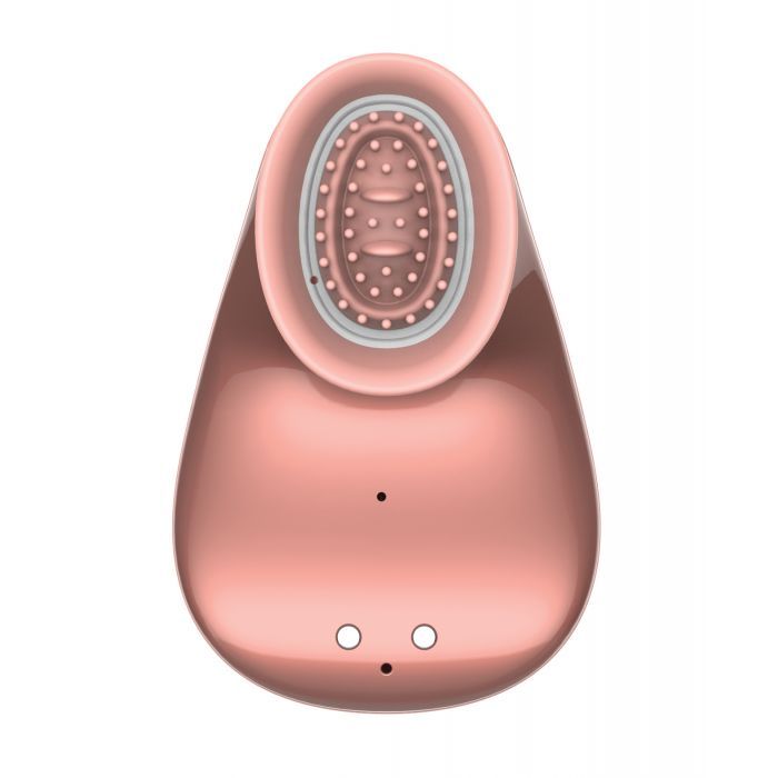 Shots Twitch Innovation Hands Free Clitoral Stimulator - Rose Gold