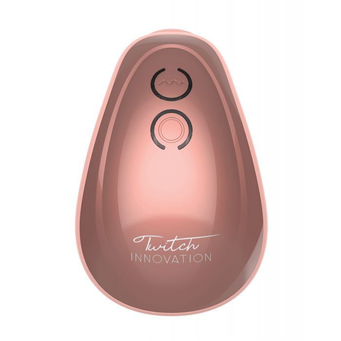 Shots Twitch Innovation Hands Free Clitoral Stimulator - Rose Gold