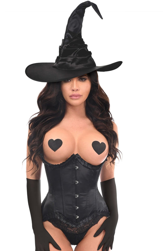 Top Drawer Pin Up Witch Corset Costume by Daisy Corsets in Size S, M, L, XL, 2X, 3X, 4X, 5X, or 6X