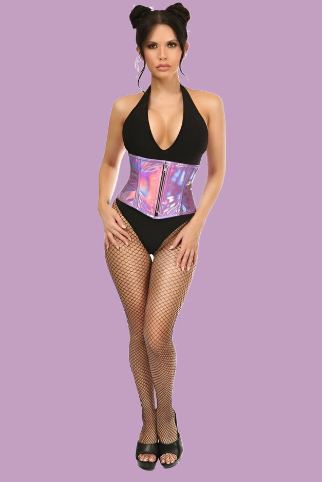 Top Drawer Steel Boned Mini Waist Cincher by Daisy Corsets in 2 Color Choices in Size S, M, L, XL, 2X, 3X, 4X, 5X, or 6X