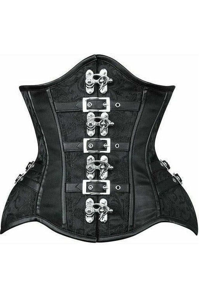Steampunk Scarlett Underbust Black Corset by Daisy Corsets