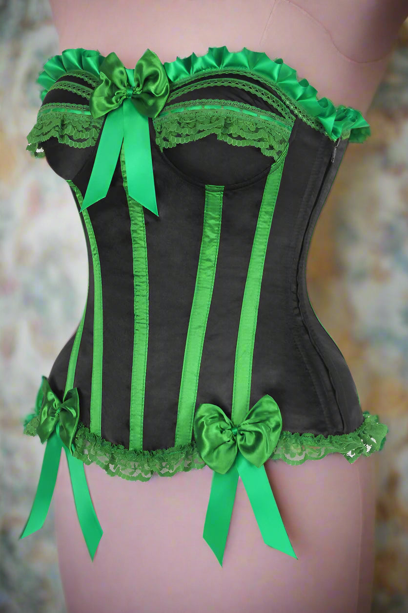 Steel Boned Burlesque Corset