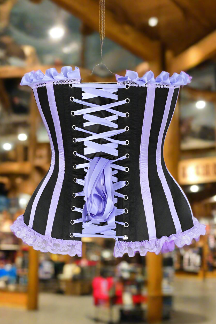 Steel Boned Burlesque Corset